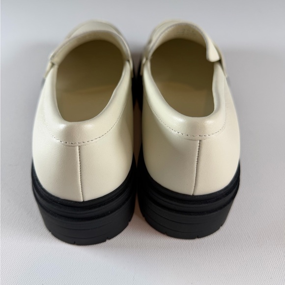 QUINCE Italian Leather Lug Sole Loafer Bone NEW Size 7.5, 8 & 9 - Picture 5 of 13